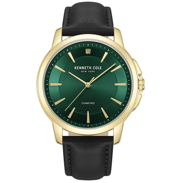 Mens Kenneth Cole(R) New York Green Dial Watch - KCWGA7001201