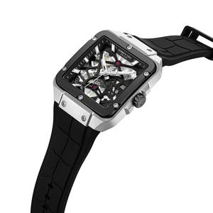 Mens Kenneth Cole(R) New York Skeleton Dial Watch - KCWGZ0065401 alternate view