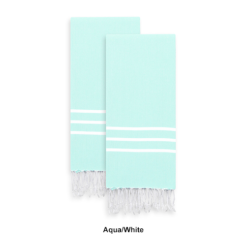 Linum Alara Turkish Hand & Guest Towel Set