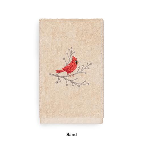 Linum Home Textiles Christmas Cardinal Hand Towel alternate view