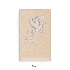 Linum Home Textiles Christmas Dove Hand Towel alternate view