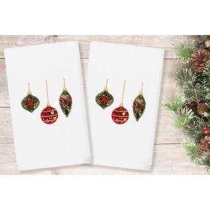 Linum Home Textiles Christmas Ornaments Hand Towels - Set Of 2 alternate view