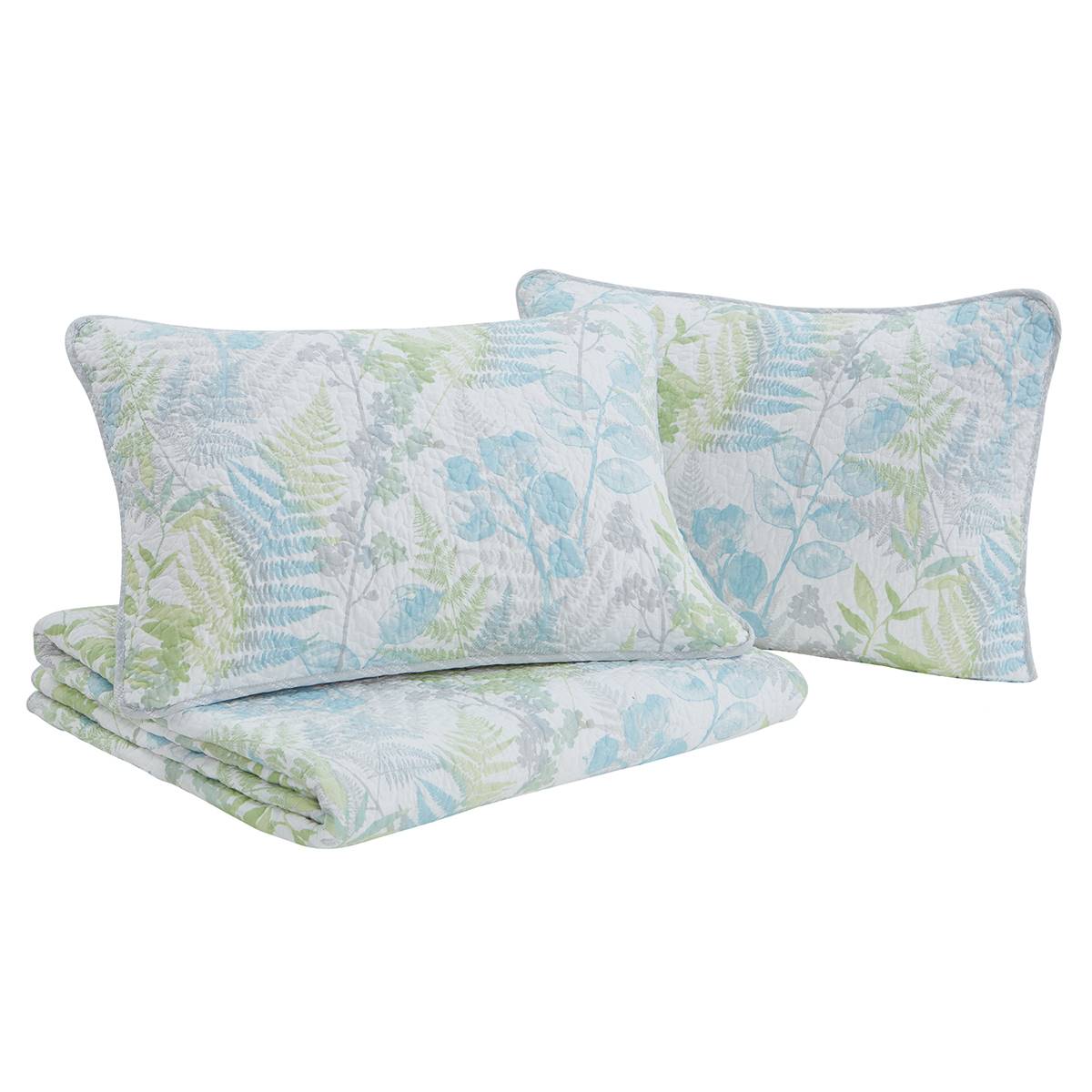 Design Studio Althea Floral Soft Cotton 2pc. Quilt Set