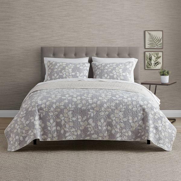 Design Studio Camden Leaves Reversible Quilt Set
