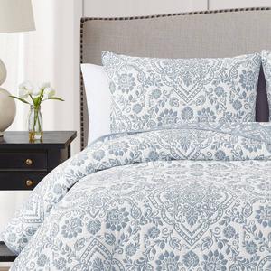 Cedar Court Deena Soft Jacquard Reversible 3pc. Quilt Set alternate view