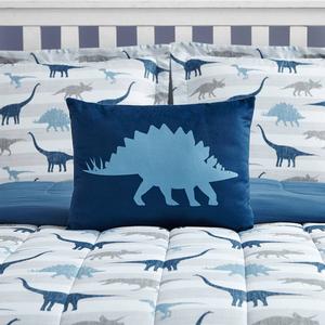 Alex & Bella Dino Print Microfiber Comforter Set alternate view
