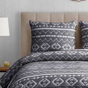 Design Studio Desert Stripe Geometric Reversible 3pc. Quilt Set alternate view