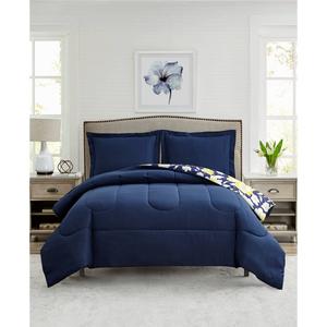 Cedar Court Aster Floral Reversible Comforter Bedding Set alternate view