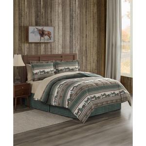 Cedar Court Mountainside Reversible Comforter Bedding Set alternate view