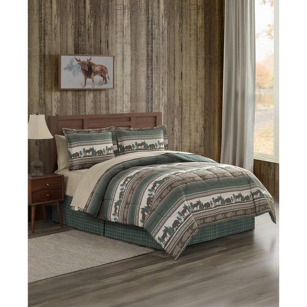 Cedar Court Mountainside Reversible Comforter Bedding Set alternate view