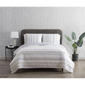 Design Studio Boho Ribbon Reversible 3pc. Quilt Set