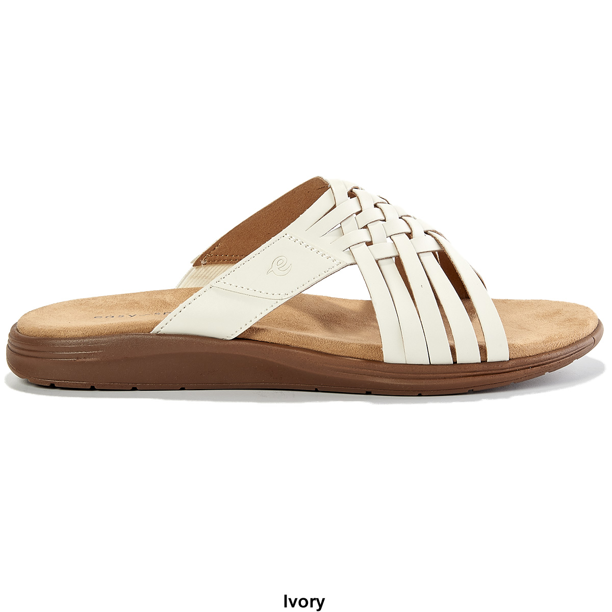 Womens Easy Spirit Seeley Slide Strappy Sandals