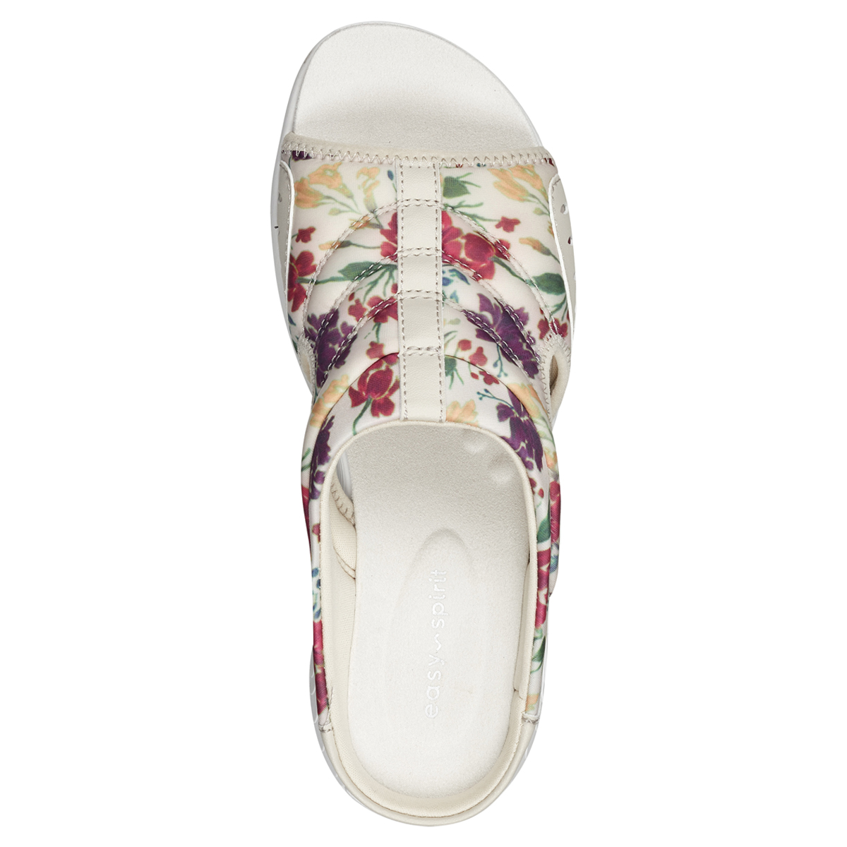 Womens Easy Spirit Traciee Floral Sport Sandals