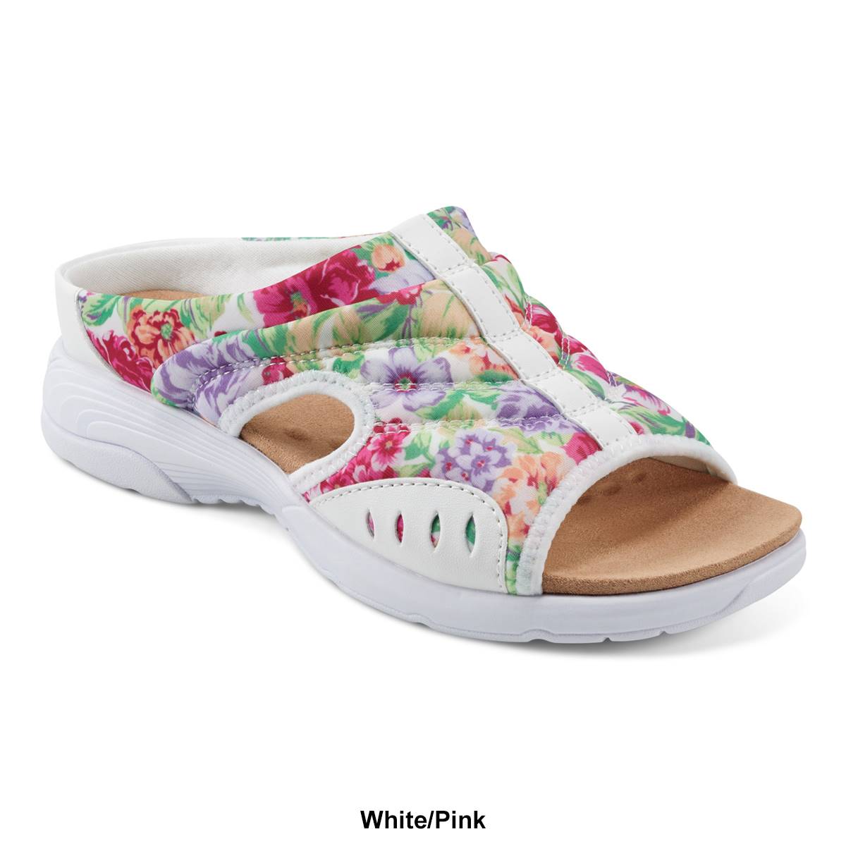 Womens Easy Spirit Traciee Floral Sport Sandals