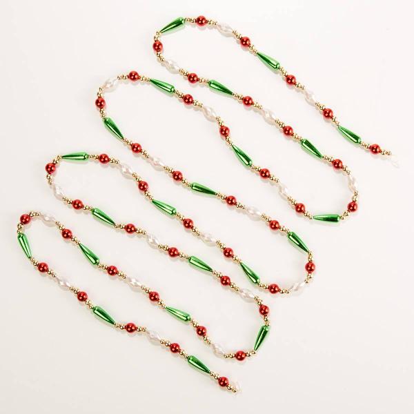 9ft. Multi-Color Diamond and Round Drop Garland