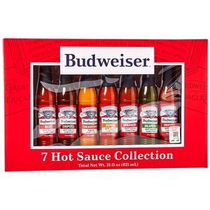 Budweiser(R) 7pc Hot Sauce Set