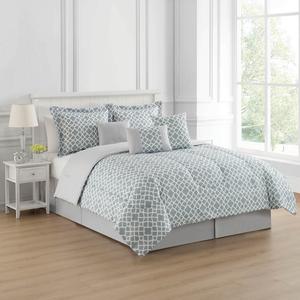 Ashley Cooper(tm) 7pc. Gateway Trellis Reversible Comforter Set