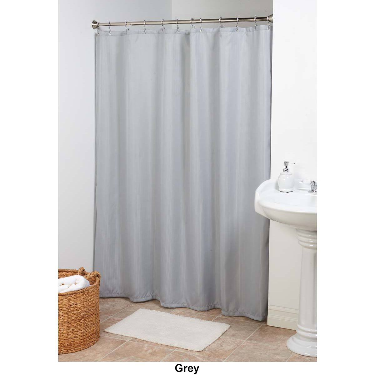 Clorox Fabric Shower Curtain