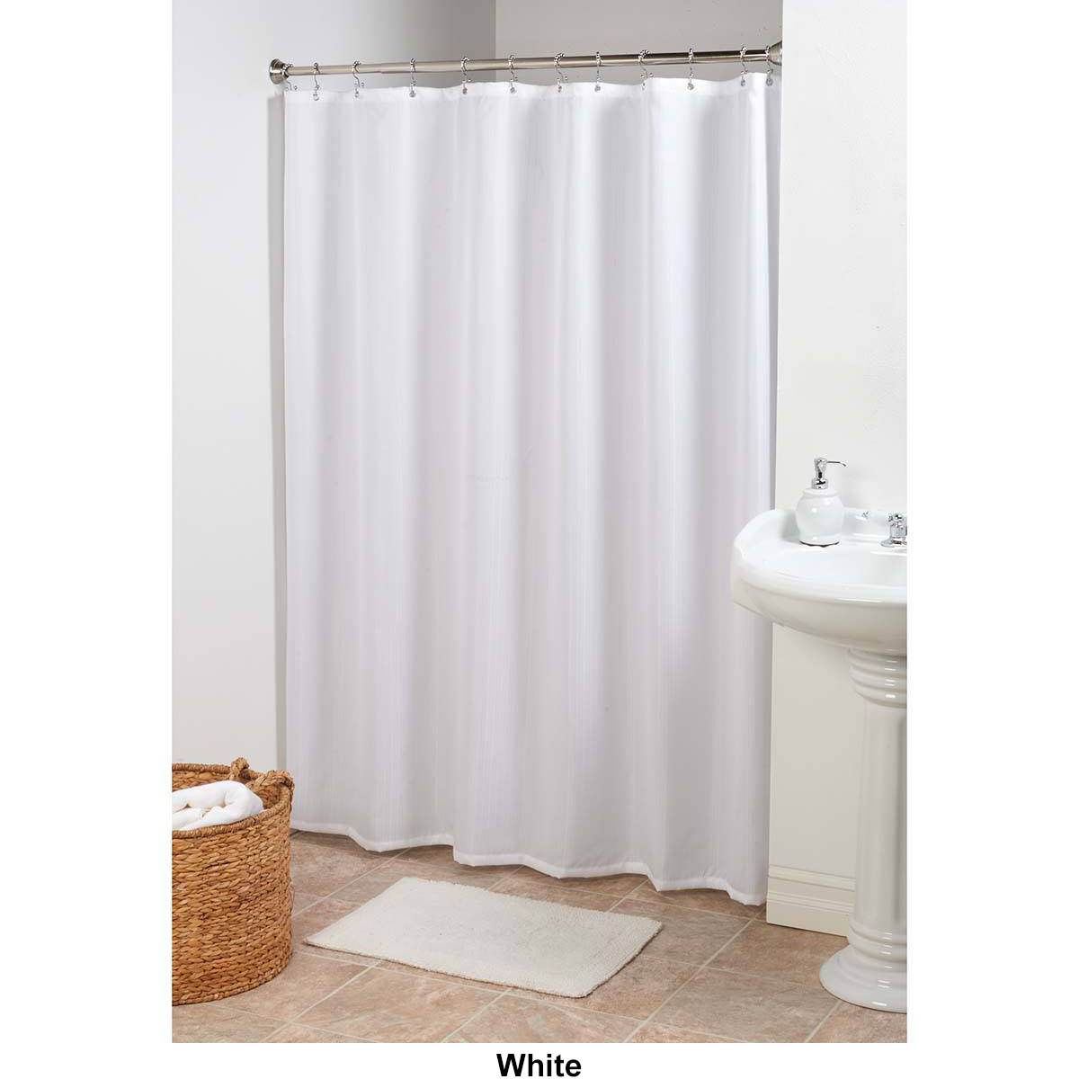 Clorox Fabric Shower Curtain