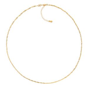 Roman Gold-Tone Singapore Chain Necklace