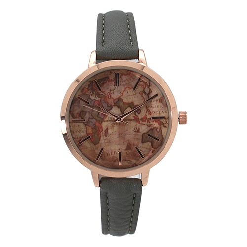 Womens Olivia Pratt Eastern World Map Watch - 17470