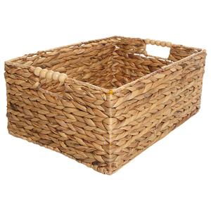 Prestige Patio Large Bin w/ White Beaded Handle