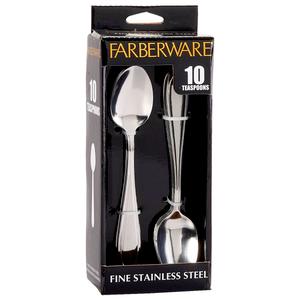 Famous Brand Set of 10 Concordia Teaspoons