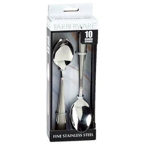Famous Brand Set of 10 Chelsea Dinner Spoons