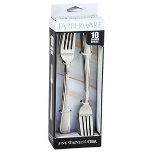 Famous Brand Set of 10 Chelsea Dinner Forks