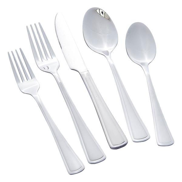 Famous Brand 20pc. Chelsea Stainless Steel Flatware Set