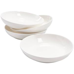 Famous Brand Set of 4 8.5in. Ceramic Pasta Bowls