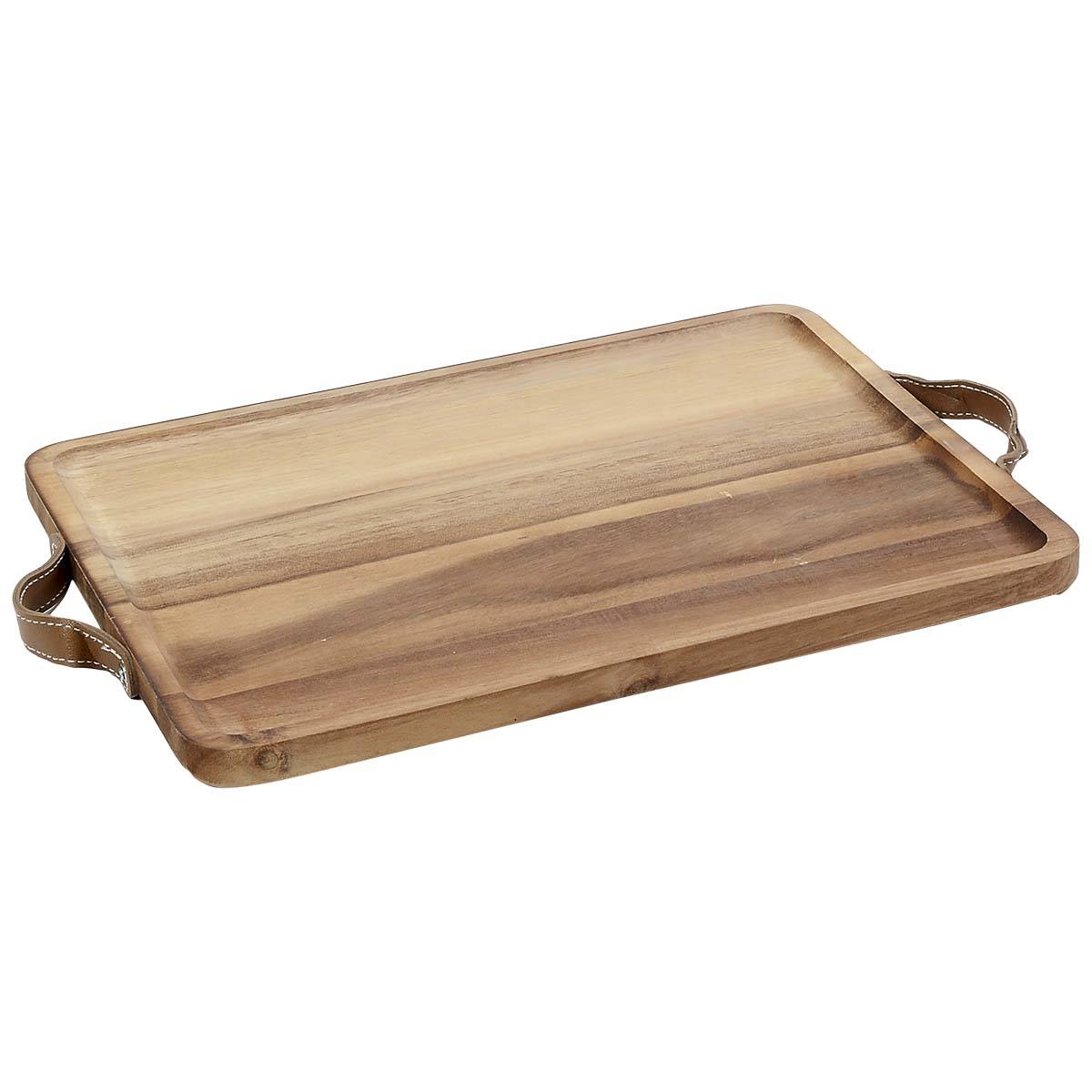 Bombay Acacia Serving Tray w/Handles