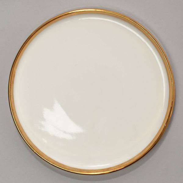 Famous Brand Gold Rim Salad Plate