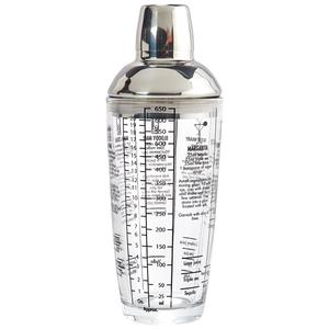Famous Brand 23oz. Recipe Cocktail Shaker with Lid