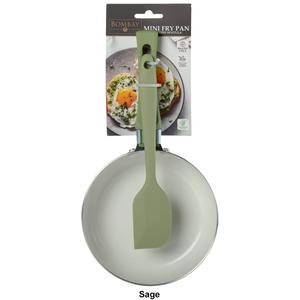 Famous Brand 5.5in. Ceramic Mini Fry Pan With Spatula alternate view