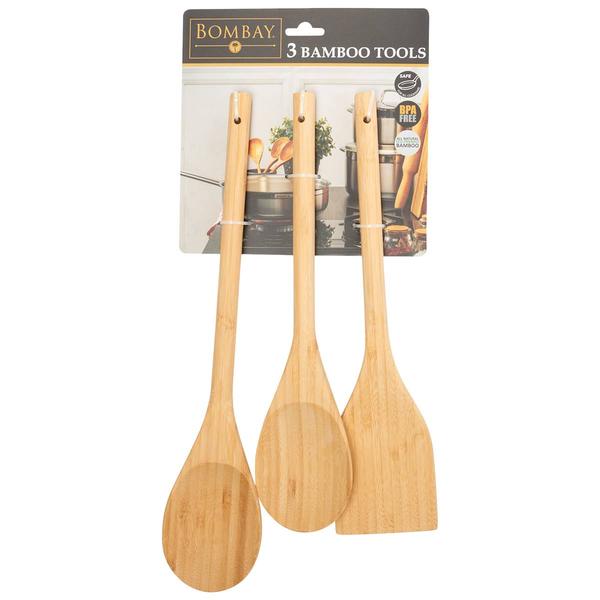 Famous Brand Set of 3 XL Bamboo Tools