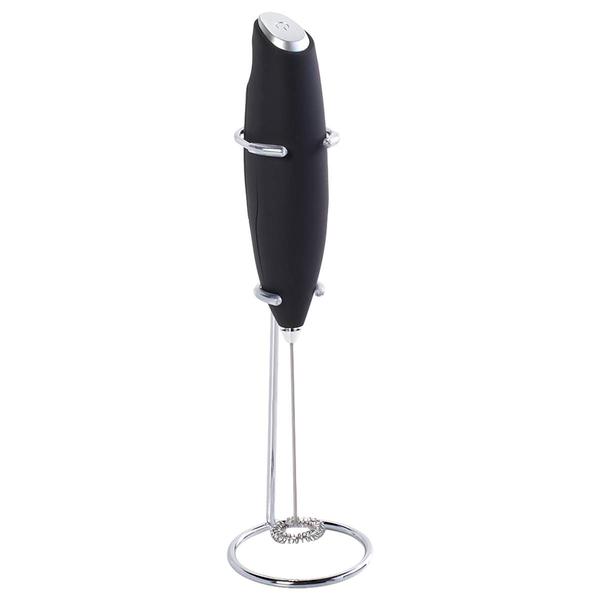 Famous Brand Stainless Steel Milk Frother with Stand