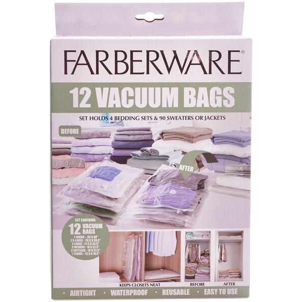 Famous Brand 12pc. Vacuum Storage Bag Set