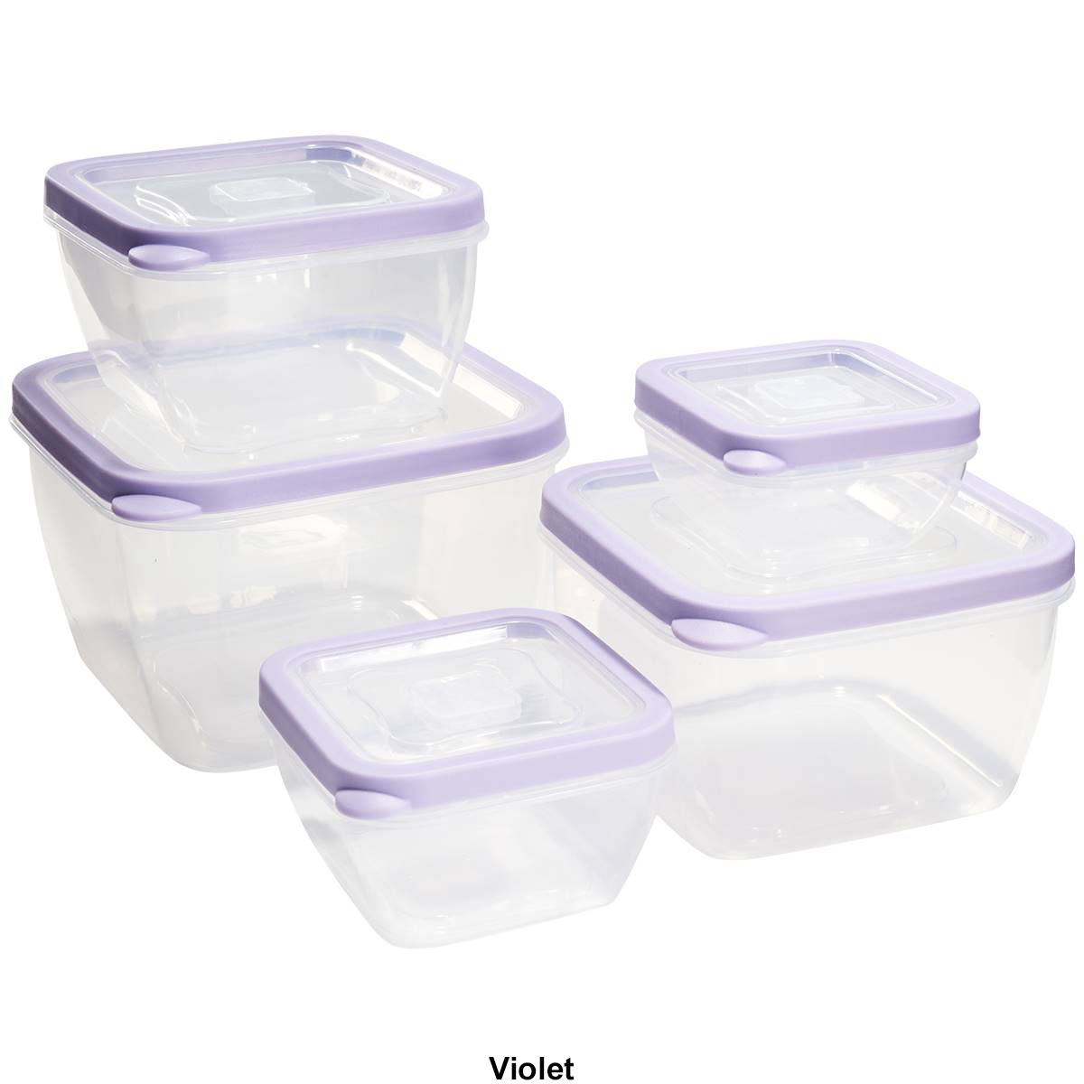 Farberware(R) 10pc. Square Food Storage Set