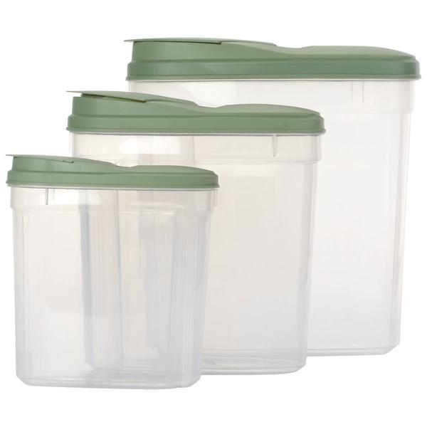 Famous Brand Set of 3 Nesting Containers with Pour Lids alternate view