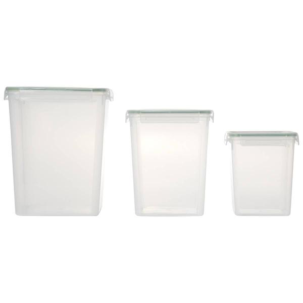 Famous Brand Set of 3 Deep Square Containers