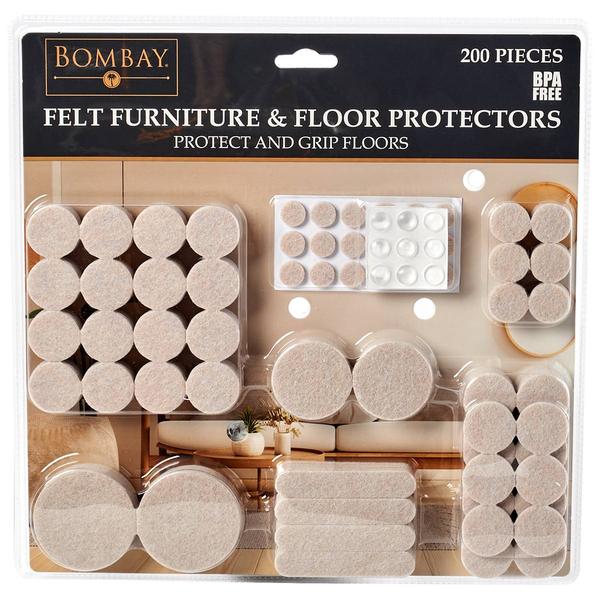 Famous Brand 200pc. Felt Furniture Pads & Protectors
