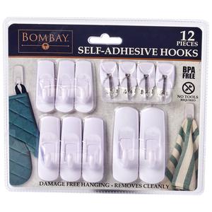 Famous Brand 12pc. Removable Hooks