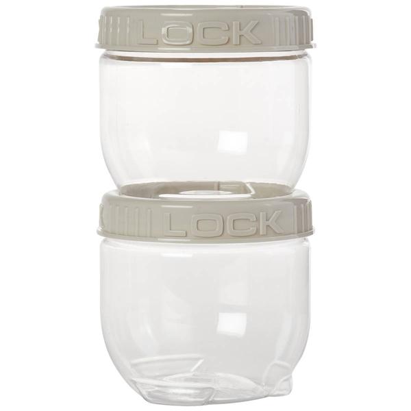 Famous Brand Stackable 16oz. Food Storage - Set of 2
