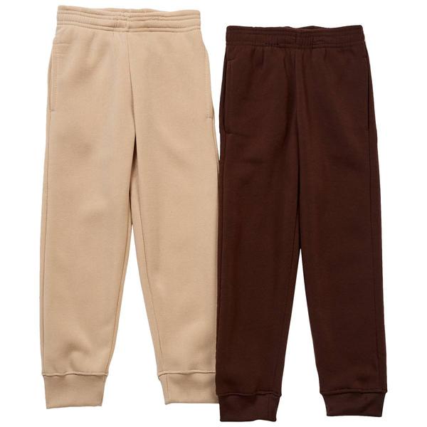 Boys (4-7) Ultra Performance 2pk. Solid Jogger Sweatpants