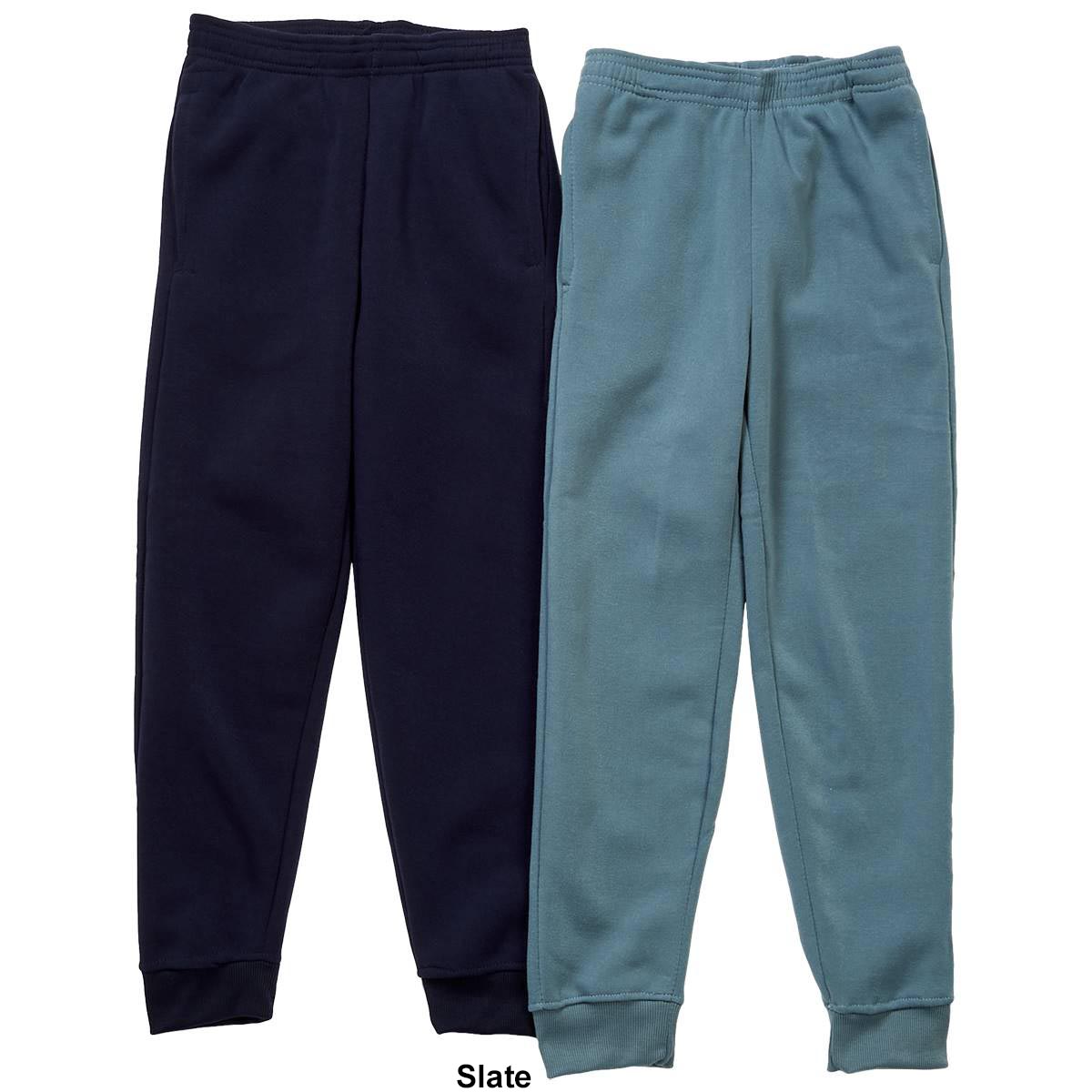 Boys (8-20) Ultra Performance 2pk. Solid Jogger Sweatpants