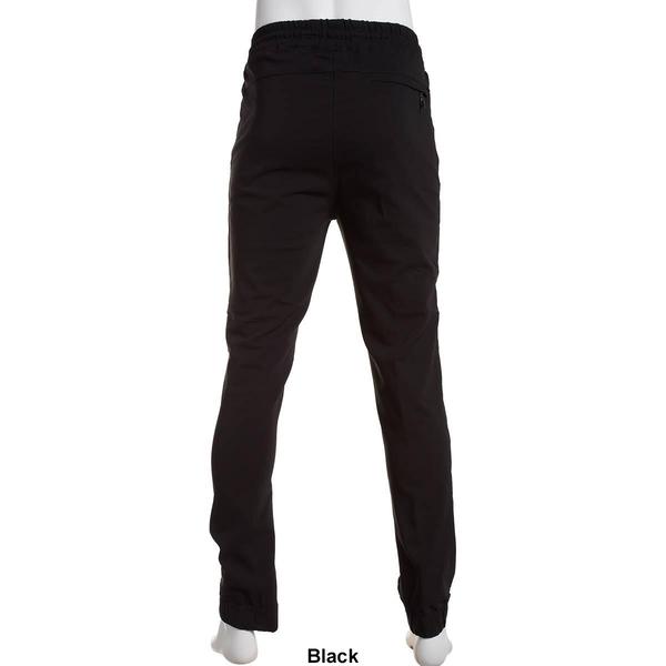 Mens Bola Bonded Solid Joggers with Zipper Pockets alternate view