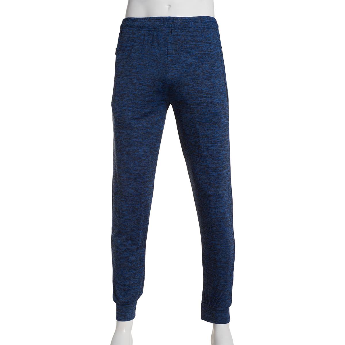 Mens Cougar(R) Sport Polyester Marled Joggers W/ Closed Mesh - Blue