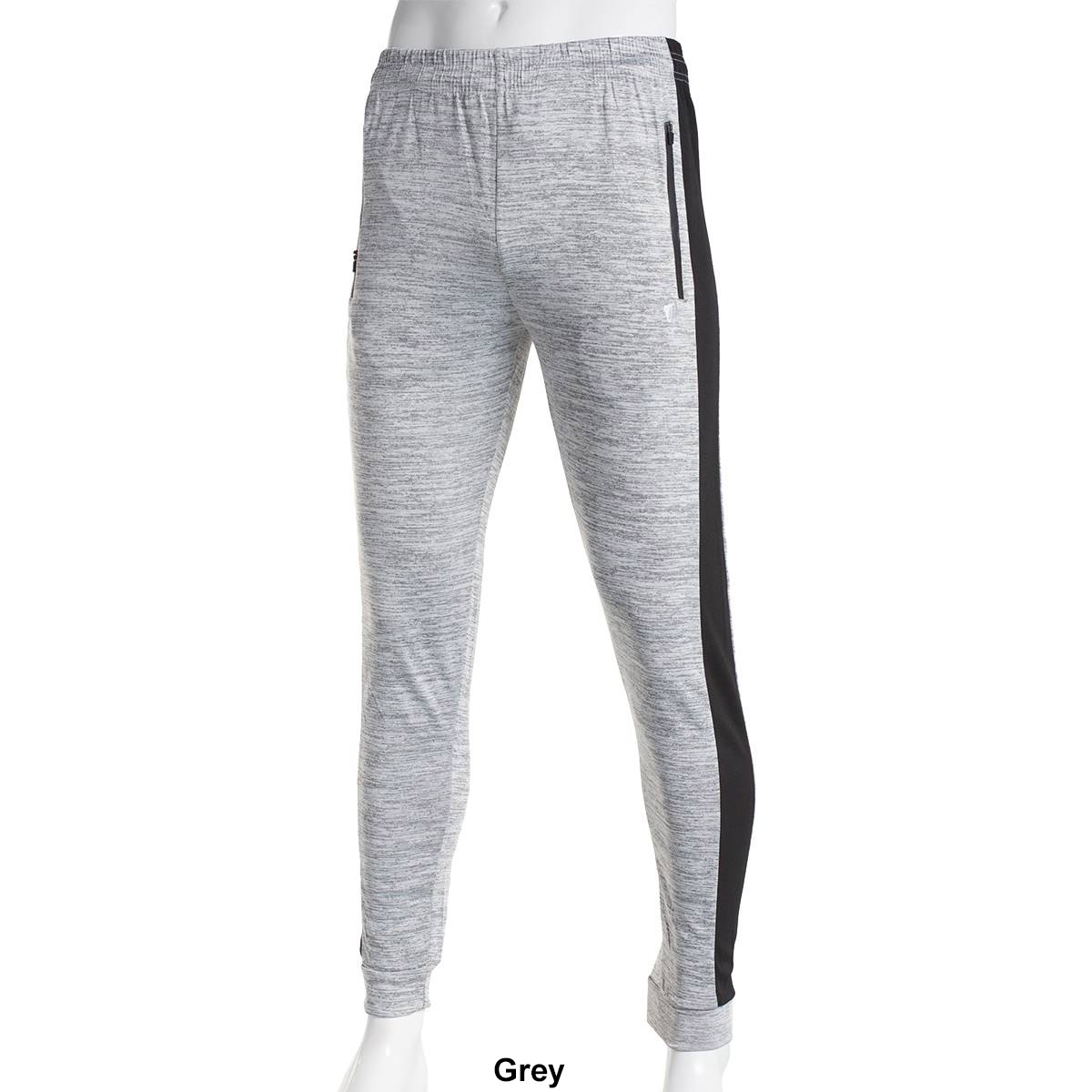 Mens Cougar(R) Sport Marled Joggers W / Closed Mesh Stripe