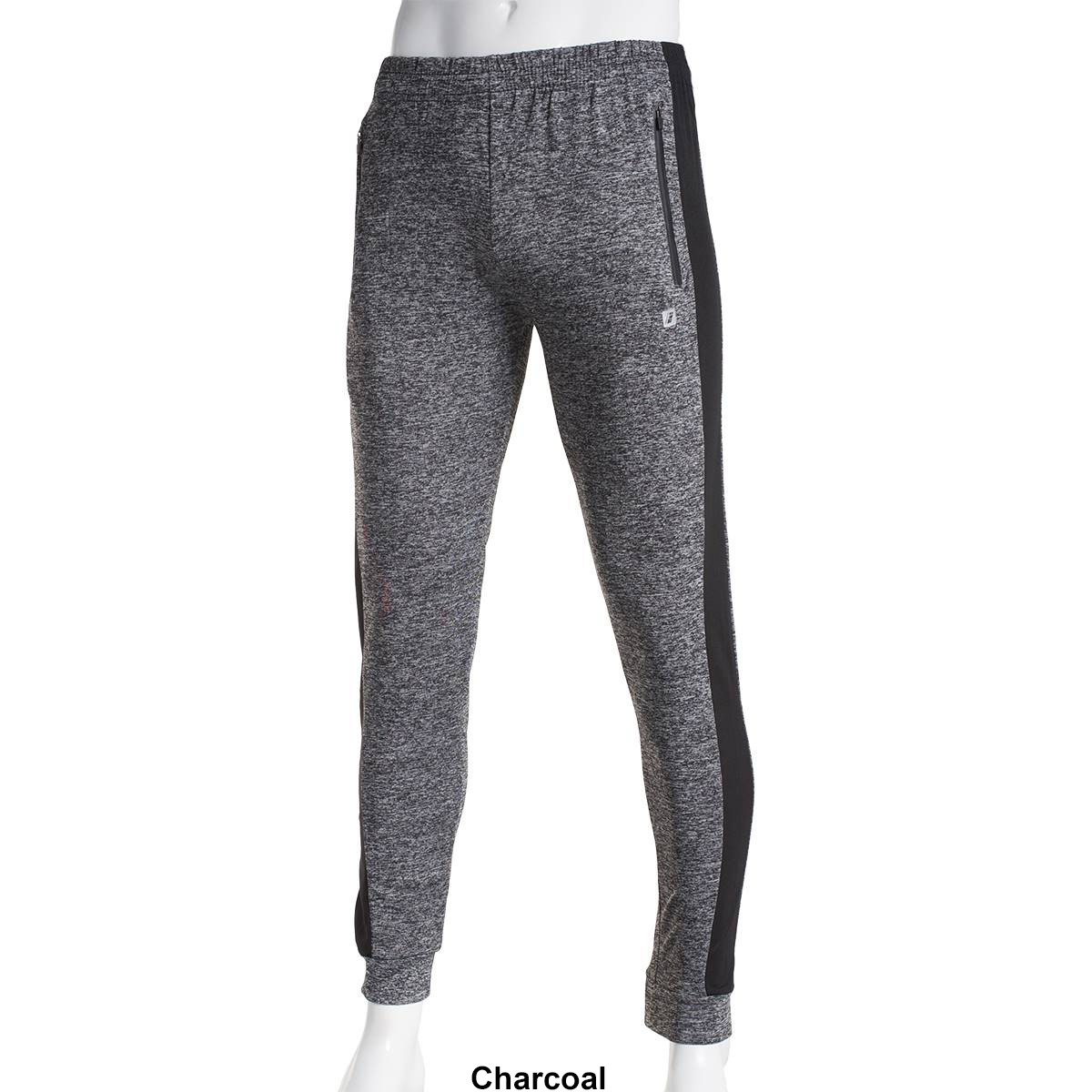 Mens Cougar(R) Sport Marled Joggers W / Closed Mesh Stripe